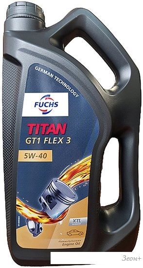 Моторное масло Fuchs Titan GT1 Flex 3 5W-40 5л