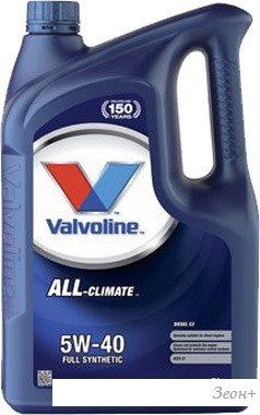 Моторное масло Valvoline All-Climate Diesel C3 5W-40 5л