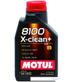   Motul 8100 X-clean+ 5W-30 1