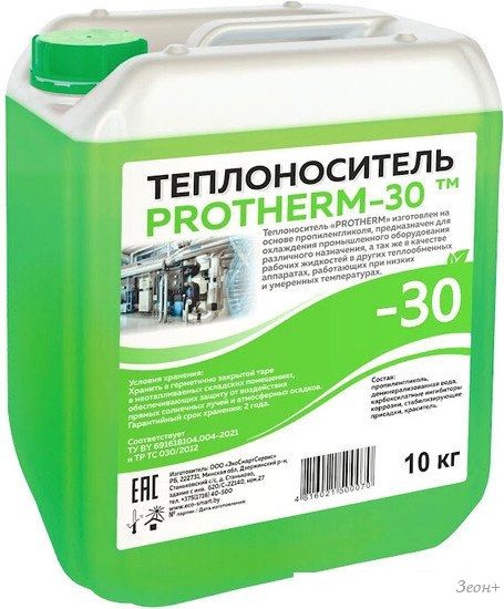 Теплоноситель ЭкоСмартСервис Protherm -30 10 кг