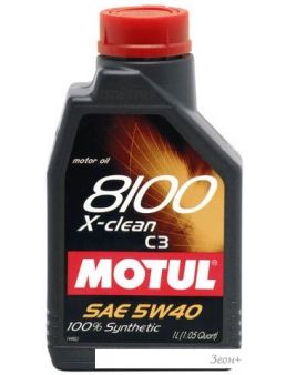   Motul 8100 X-clean 5W40 1