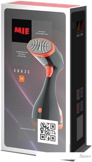 Отпариватель MIE Graze New (черный/красный)