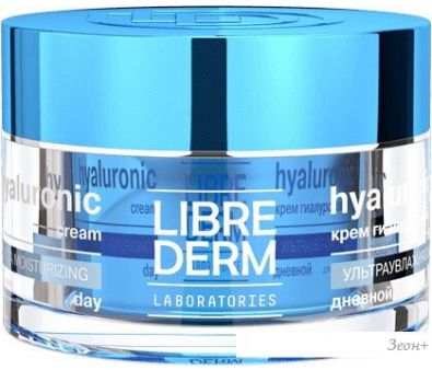 Librederm Крем для лица Гиалуроновый Ультраувлажняющий Дневной Для сухой кожи (50 мл)