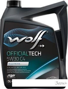   Wolf Official Tech 5W-30 C4 5
