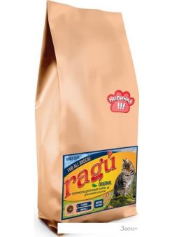 Сухой корм для кошек Ragu Original For All Breeds 14 кг