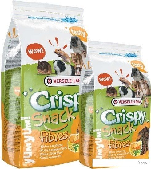 Корм для грызунов Versele Laga Crispy Snack Fibres 15 кг