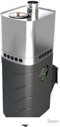 Банная печь Термофор Бирюса 2013 Carbon ДА ЗК (антрацит)