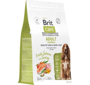     Brit Dog Adult Medium Healthy Skin&Shiny Coat     12 