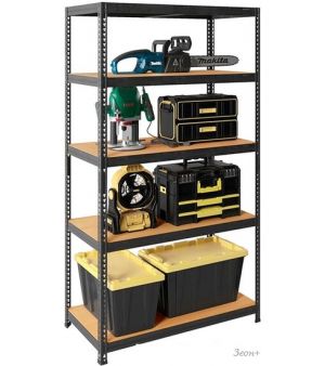 Стеллаж Практик SBL 180KD/120x40/5 (RAL 7016 муар)