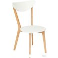 Стул TetChair Maxi (белый/бук натуральный)