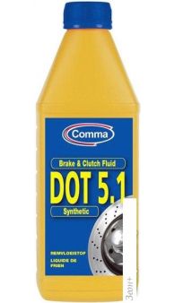 Тормозная жидкость Comma DOT 5.1 1л