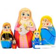 Развивающая игра Брестская Матрешка Спящая красавица (набор 5 шт)