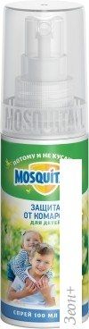 Спрей от насекомых Mosquitall Нежная защита для детей 100 мл