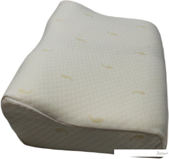 Ортопедическая подушка Familytex ППУ С памятью формы ППУМ (50x30x8/12)