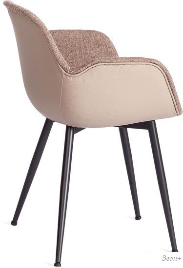 Стул TetChair Valentino (коричневый/черный)