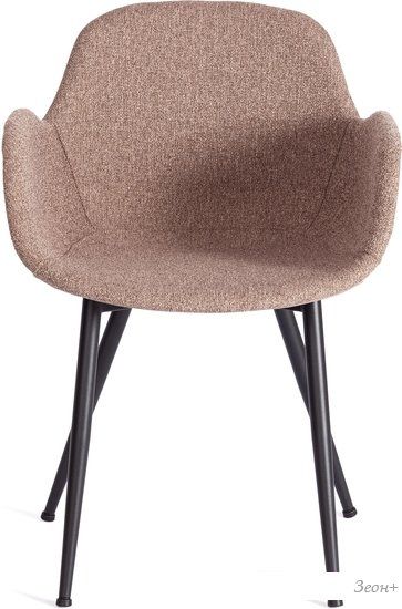Стул TetChair Valentino (коричневый/черный)