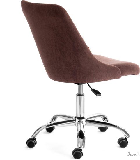 Кресло TetChair Swan (флок, коричневый)