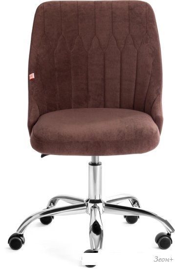 Кресло TetChair Swan (флок, коричневый)