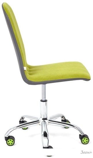 Кресло TetChair Rio (флок, серый/олива)