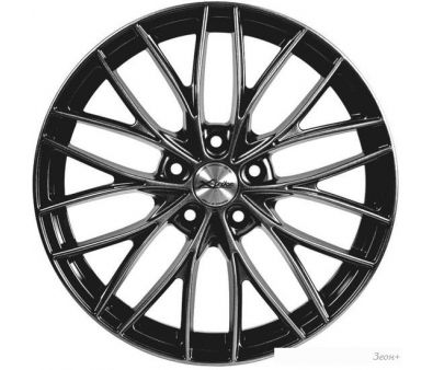 Литые диски X'trike X-130 Exeed TXL 18x7.5" 5x108мм DIA 65.1мм ET 36мм BK/FP