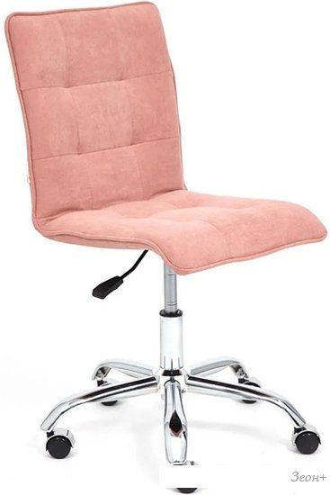 Компьютерное кресло TetChair Zero флок (розовый)