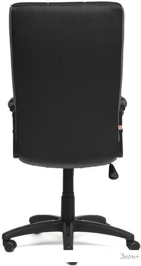 Кресло TetChair Trendy (иск. кожа/ткань, черный/серый)