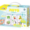 Развивающая игра Десятое королевство 10KOR Plastic Лото Азбука 03975