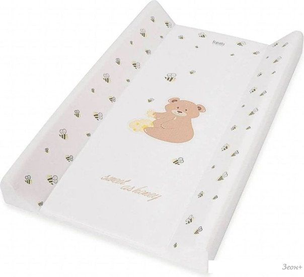 Пеленальная доска Nuovita Honey Bear 49x80 (белый)