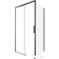 Душевой уголок Aquanet Pleasure Evo 110 AE65-110x90-BT (черный анодированный)