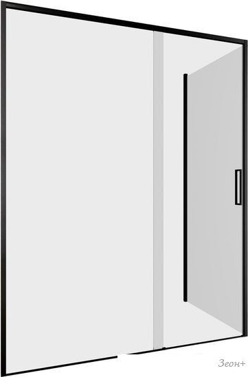 Душевой уголок Aquanet Pleasure Evo 150 AE65-150x80-BT (черный анодированный)