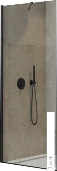 Душевая стенка Cezares LIBERTA-L-1-TB-115-C-NERO