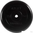 Диск MB Barbell Атлет 31 мм (1x25 кг)