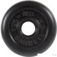 Диск MB Barbell Стандарт 31 мм (1x1.25 кг, черный)