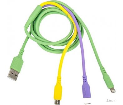  Sonnen USB Type-A - miroUSB/USB-Type-C/Lightning 513562
