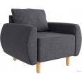 Интерьерное кресло Mio Tesoro Тулисия (Twist 20 Dark Grey)