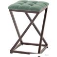 Табурет AMC Comfort 8К2.9 (кожзам, зеленый/коричневый)