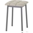 Табурет AMC Comfort 7К4.3 (кожзам, бежевый/графит)