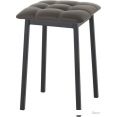 Табурет AMC Comfort 7К1.8 (кожзам, серо-коричневый/черный)