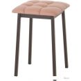Табурет AMC Comfort 7К2.7 (кожзам, коралл/коричневый)