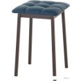 Табурет AMC Comfort 7К2.13 (кожзам, атлантик/коричневый)