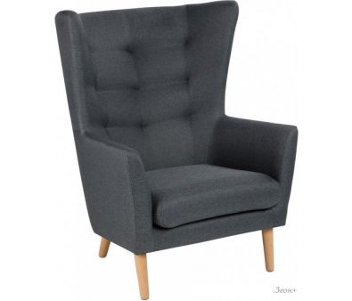 Интерьерное кресло Mio Tesoro Саари (dark grey)