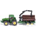 Трактор Siku John Deere 8430 с трейлером 1954