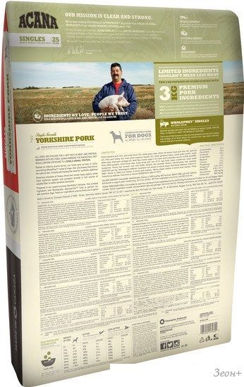 Корм для собак Acana Yorkshire Pork 11.4 кг