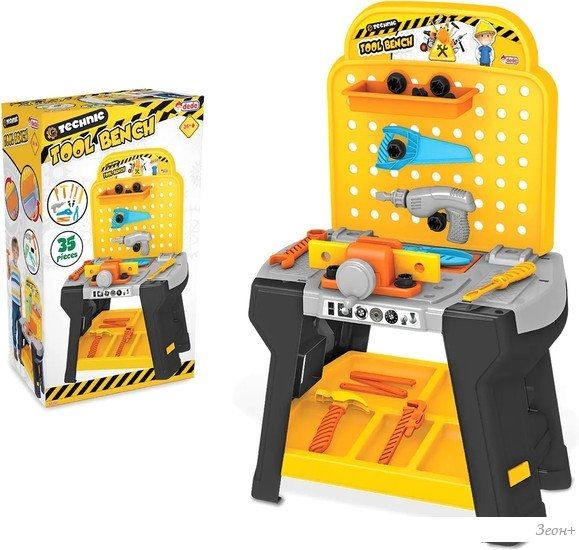 Набор инструментов игрушечных Dede Столярная мастерская Technic 01702