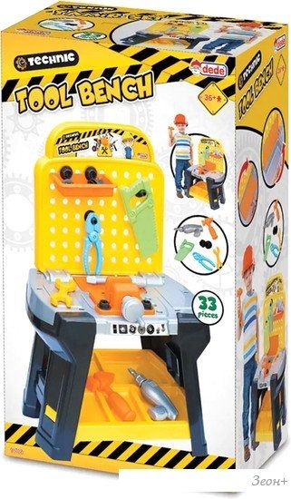 Набор инструментов игрушечных Dede Столярная мастерская Technic 01702