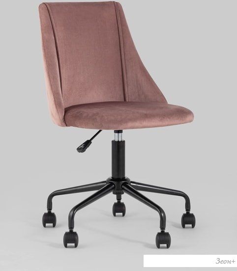 Кресло Stool Group Сиана велюр (розовый)