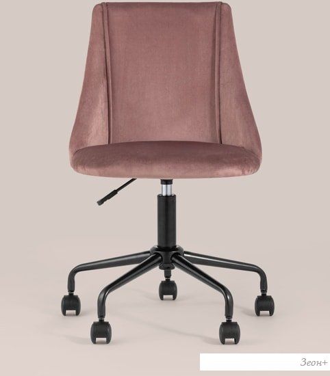 Кресло Stool Group Сиана велюр (розовый)