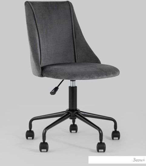 Кресло Stool Group Сиана велюр (серый)