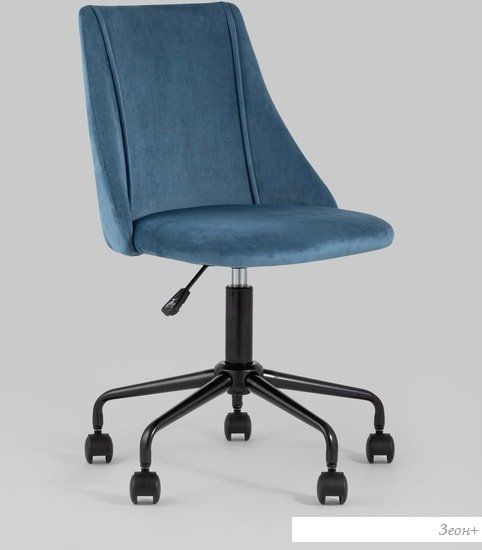 Кресло Stool Group Сиана велюр (синий)