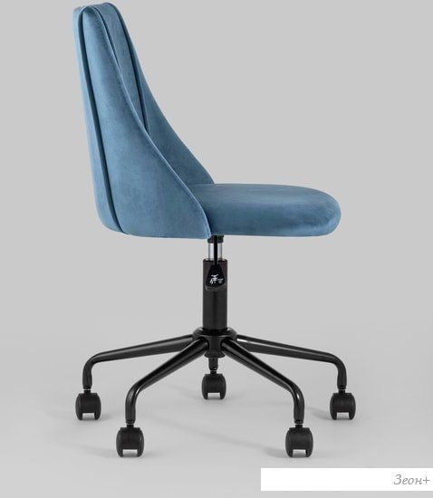Кресло Stool Group Сиана велюр (синий)